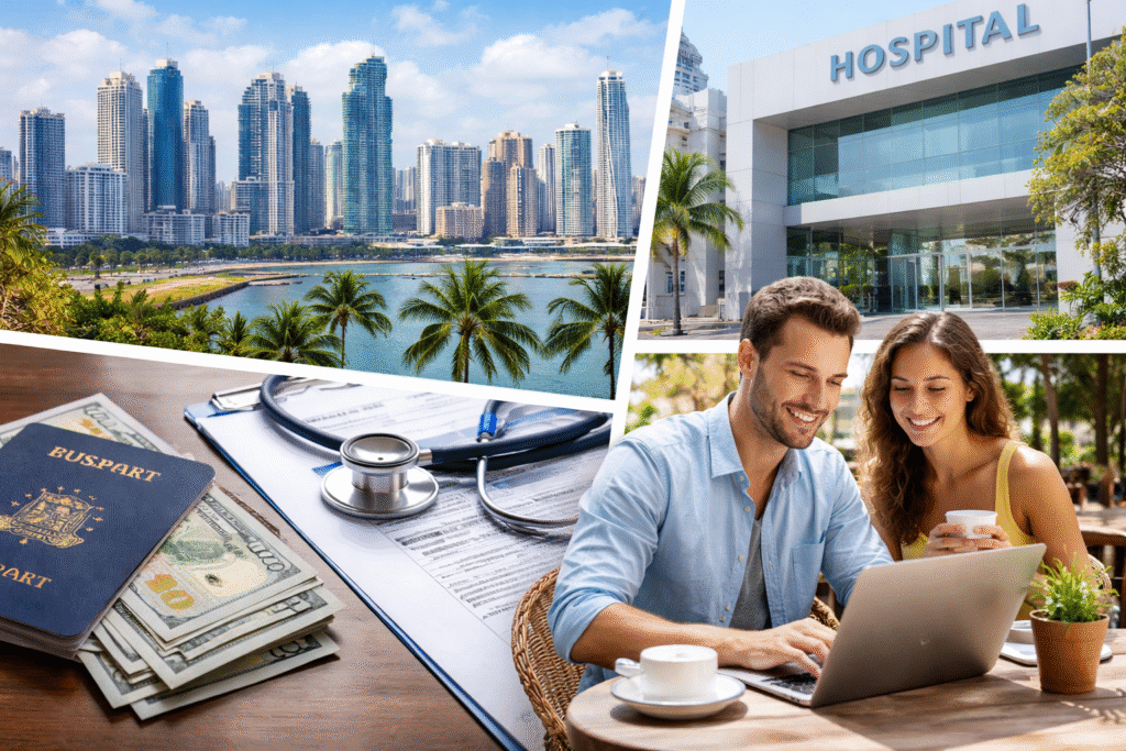 Panama City safety healthcare costs expats digital nomads